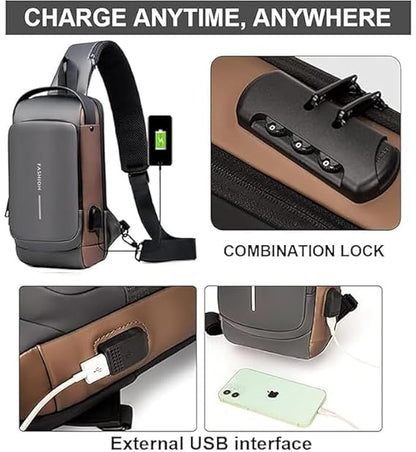 Urbanoro Urban Elite Unisex Sling Bag