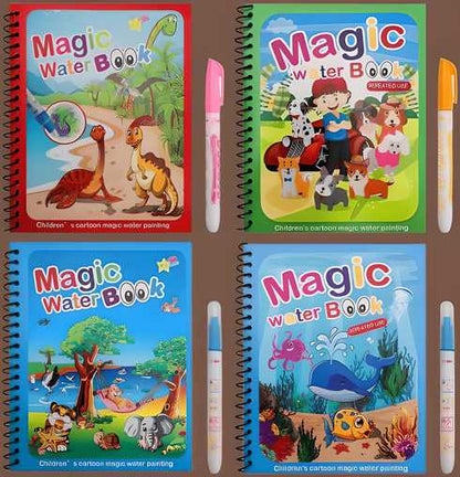 Reusable Magic Water Painting Book - Vistora