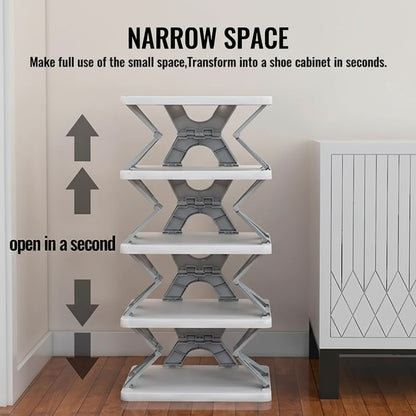 Smart Urbanoro Foldable Shoe Rack (4 Layer)